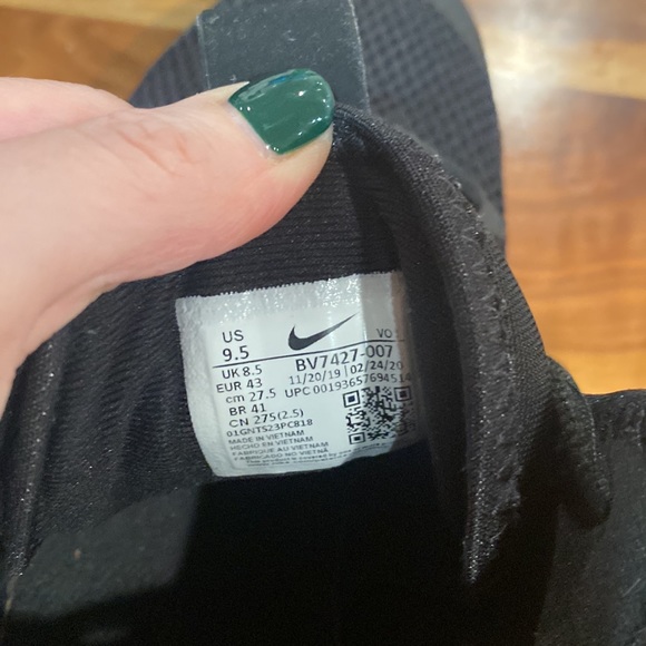 Nike Zoom LeBron Witness 4 Black Hyper Cobalt Blue BV7427-007 size 9.5 - Picture 5 of 5